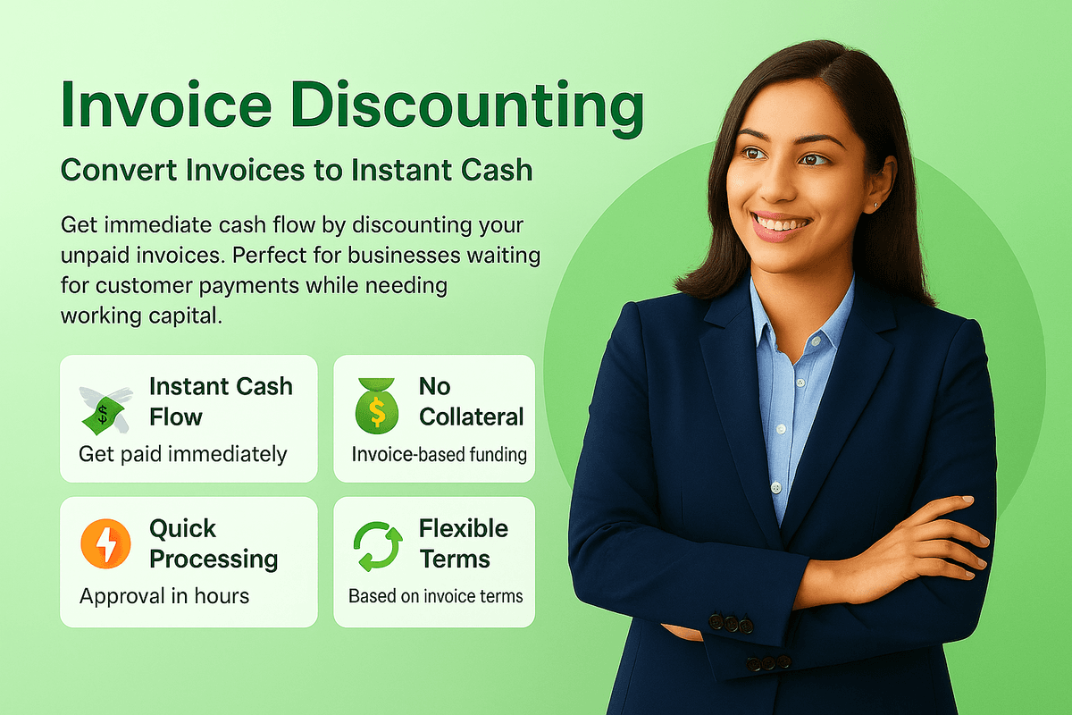 Invoice Discounting illustration